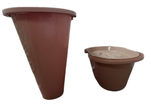 Halston Outfitters Portable Travel Toilet With Removable Bucket