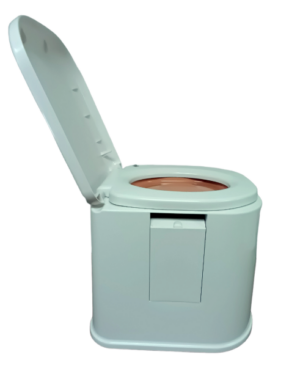 Halston Outfitters Portable Travel Toilet With Removable Bucket