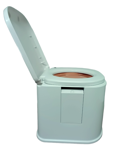 Halston Outfitters Portable Travel Toilet With Removable Bucket-12607