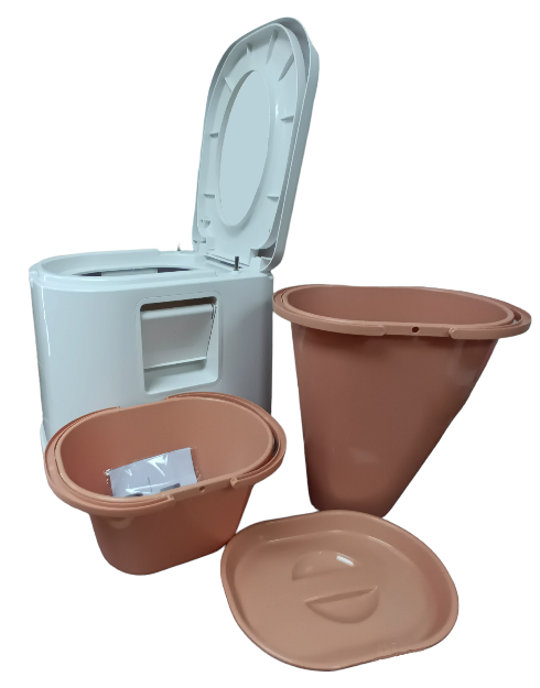 Halston Outfitters Portable Travel Toilet With Removable Bucket-0