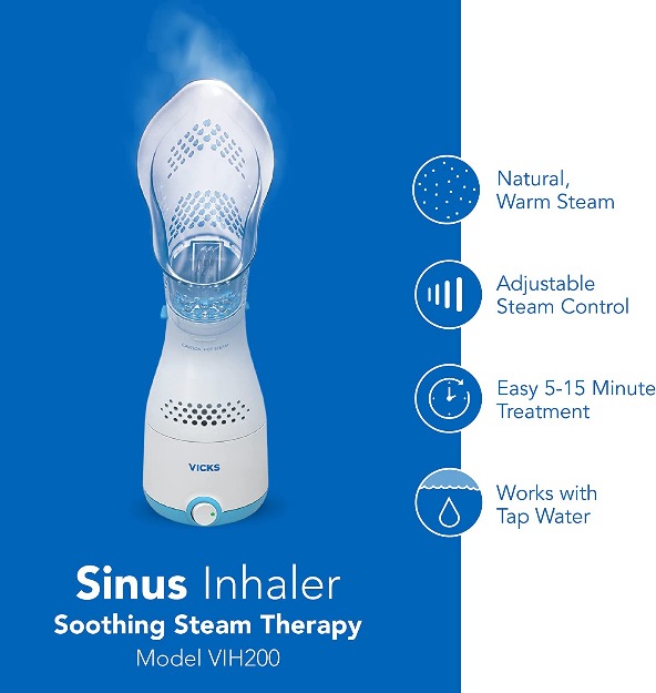 Vicks Personal Sinus Steam Inhaler-12675