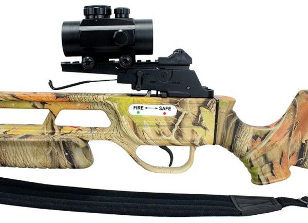 160 LBS Camo Hunting Crossbow Package Scope Arrows Sling Quiver 235 FPS-12703