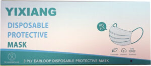 3 Ply Ear Loop Disposable Masks - 2400 Pack-12615