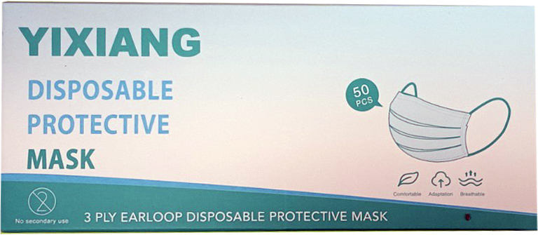 3 Ply Ear Loop Disposable Masks – 2400 Pack-12615