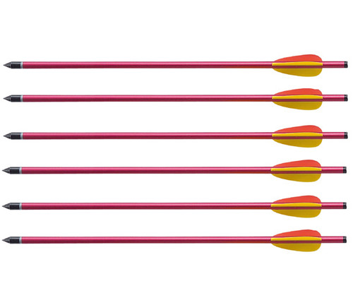16" METAL ARROWS FOR 180, 150 LBS CROSSBOWS 6 Piece Pack-0
