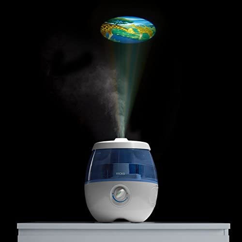 Vicks SweetDreams Cool Mist Humidifier; Enchanting and Soothing Bedtime Environment - VUL575C,Blue,1-Gallon-12932