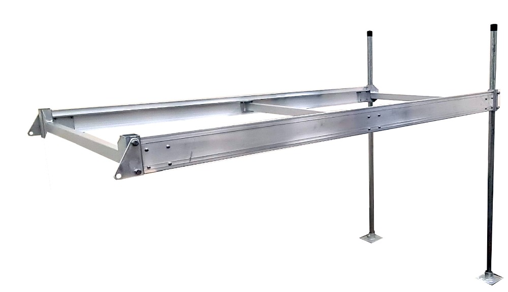 Ultra-Light Aluminum Fixed dock kit – 4ft x 8ft – Pickup In Store Only – AVAILABLE NOW!!-13119