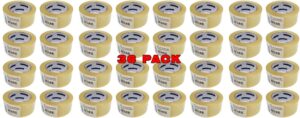 Prograde 50 Microns All Weather Clear Packing Tape - 1.88" x 120.3 yards - 36 Pack