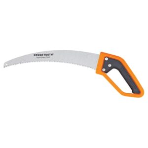 Fiskars POWER TOOTH Softgrip D-handle Saw, 15 Inch