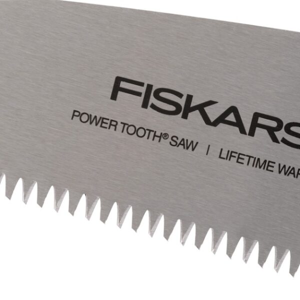 Fiskars POWER TOOTH Softgrip D-handle Saw, 15-Inch-13716