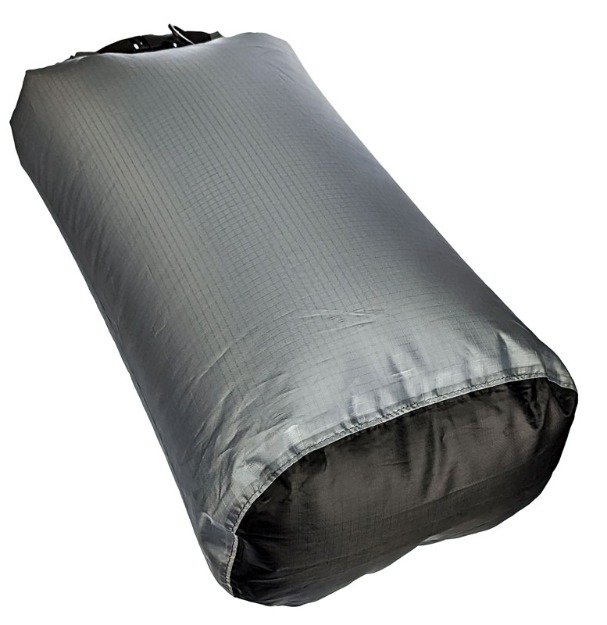 20L Waterproof Gray Dry Sack With Gusseted bottom(14.1/4″x25.1/2″)-13395