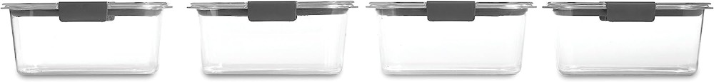 Rubbermaid-4-Piece-Brilliance-Food-Storage-Containers-with-Lids-for-Lunch,-Meal-Prep,-and-Leftovers,-Dishwasher-Safe,-4.7-Cup,-Clear/Grey-13772