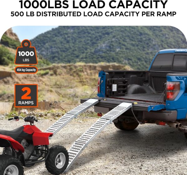 1000 lbs Tri-Fold Loading Ramps Set