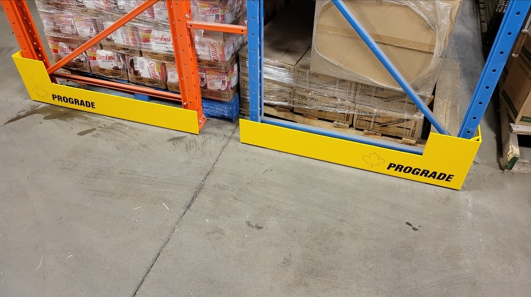 Warehouse Racking Supplies-Pallet Racking End Guard LEFT Side -13959