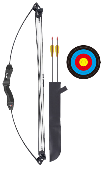36 Inch Youth Compound 16lb Bow Set-14188