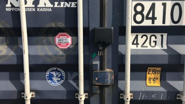 Shipping Container Bolt-On Lock Box-14662