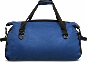 FE Active - 60 Liters Unisex Duffel Dry Bag Large Waterproof Travel Bag in Blue for Camping, Hiking, and Outdoor Activities | Designed in California, USA-14635