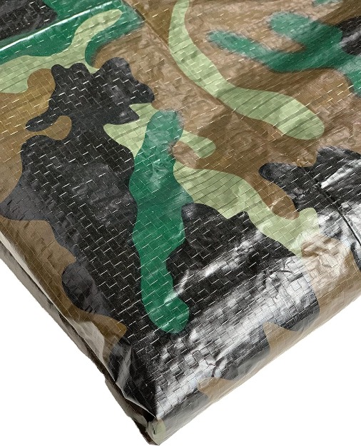 Camouflage 5 mil PE Tarpaulin Sheet-14613