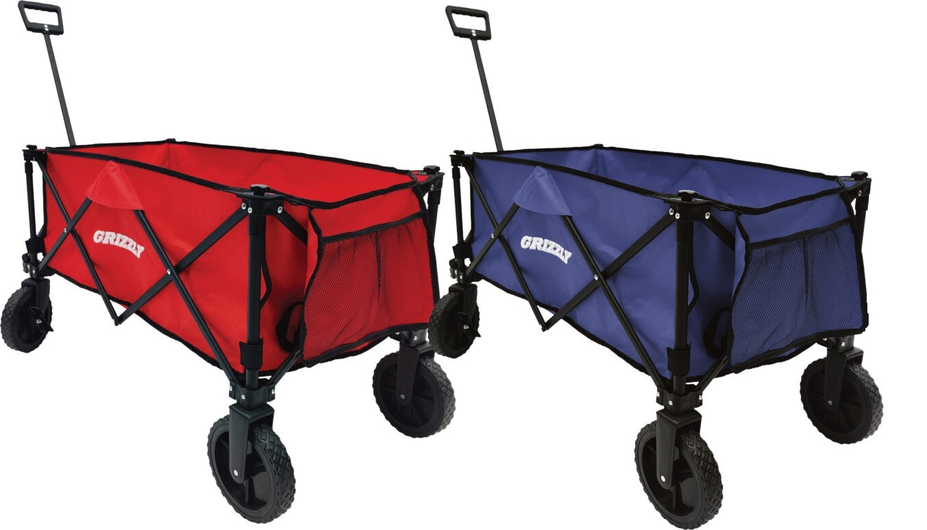 Grizzly Outdoors - Folding Wagon127L - 176LB Capacity