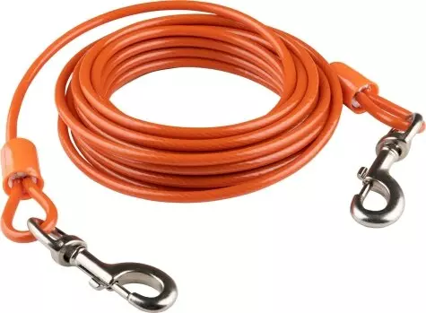 Prograde 30 Ft Dog Weather Resistant Tie out Cable for Dogs up To