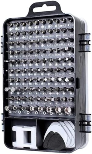 Prograde 115-In-One Multifunctional Precision Screwdriver Set For Glasses, PC, Laptops, Digital Watches etc