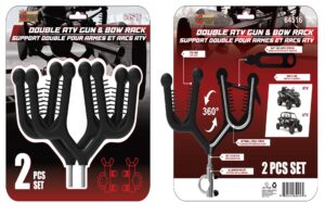 Grizzly Outdoors ATV Gun & Bow Rack – 2 PC Set
