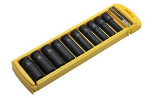 Crownman 10pc 1/2in Drive Impact Socket Set (10-24mm)
