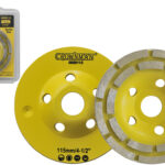 Crownman 4.5in Turbo Diamond Cup Grinding Wheel