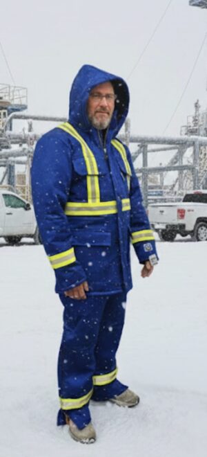 Prograde FR Lined Winter Jacket with Reflective Stripe &ndash; Proban Treated