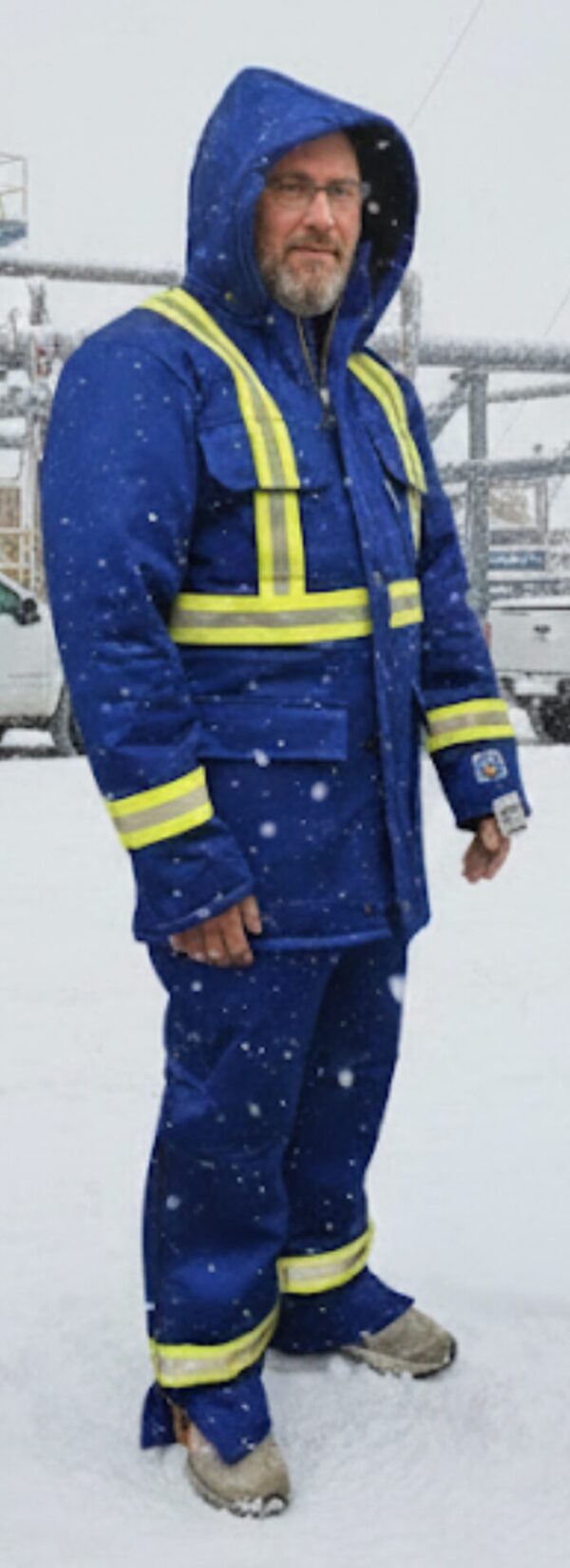 Prograde FR Lined Winter Jacket with Reflective Stripe &ndash; Proban Treated