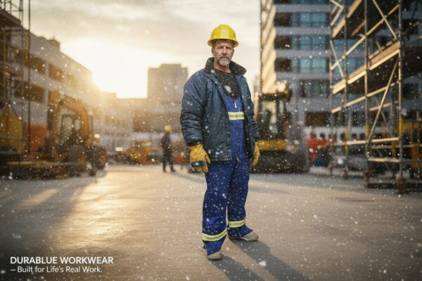 Prograde FR Insulated Bib Overalls &ndash; Proban Treated, Reflective Stripes, Thinsulate Liner