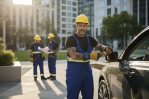 Prograde FR Insulated Bib Overalls &ndash; Proban Treated, Reflective Stripes, Thinsulate Liner