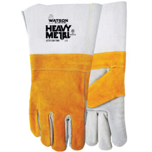 Watson Gloves Cow Town Flame-Resistant Gloves, Split Cowhide, Size X-Large